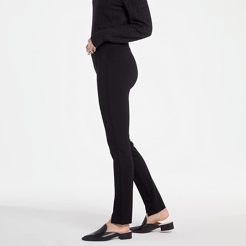 NYDJ Women's Petite Basic Ponte Legging with Front Slit